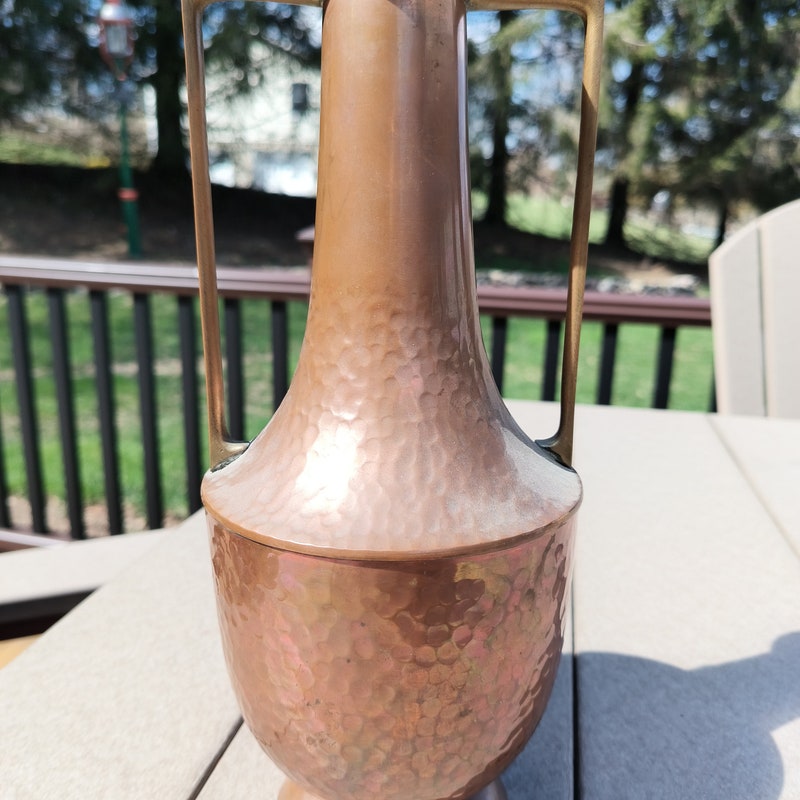 Mission Style Vase - Etsy