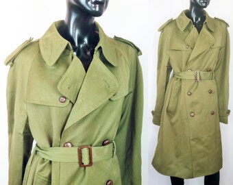 Long Navy wool coat, Vintage wool Military Style Double Breasted long Winter Trench Coat, womens coat with stand up collar 1596# Long Navy wool coat, Vintage wool Military Style Double Breasted long Winter Trench Coat, womens coat with stand up collar 1596#