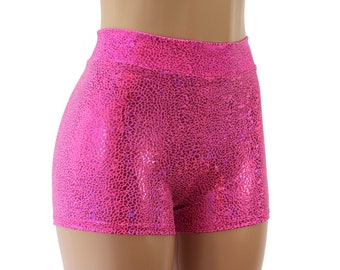 sparkly biker shorts