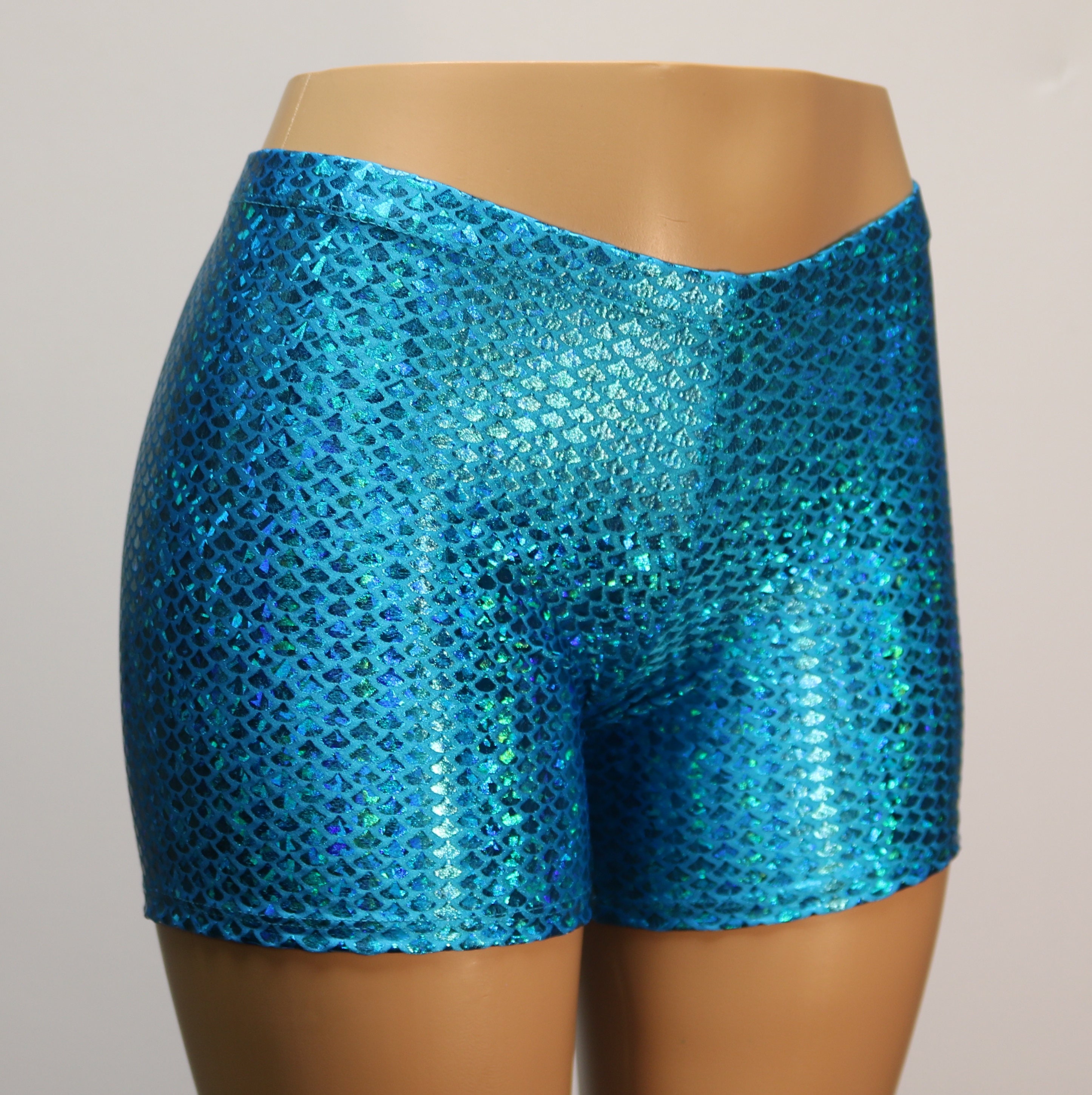 mermaid biker shorts