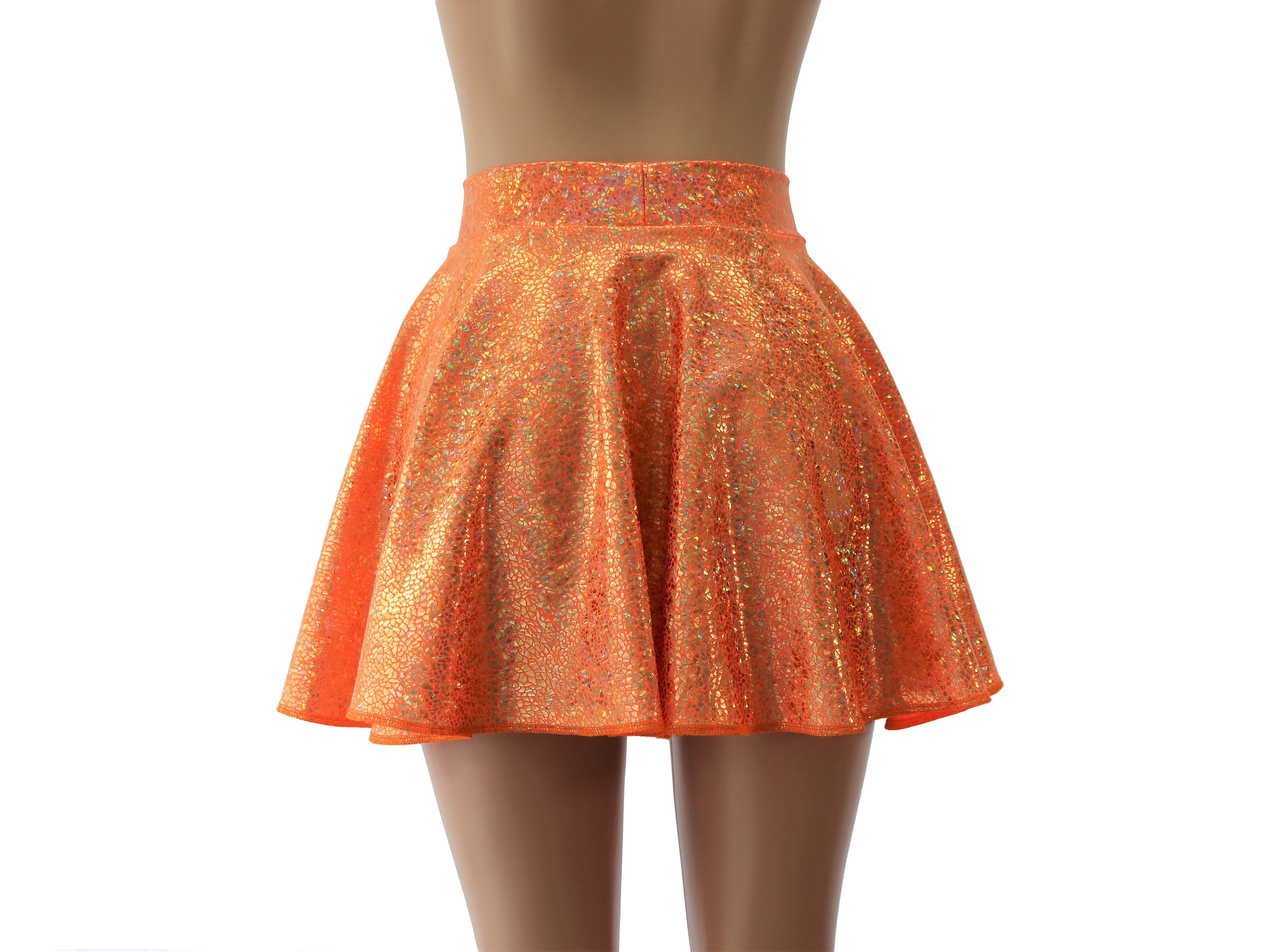 ルルレモン　ネオンオレンジ プリーツスカート新品 未使用 Lululemon High-Rise Pleated Tennis Skirt *Long - Rock Melon - lulu