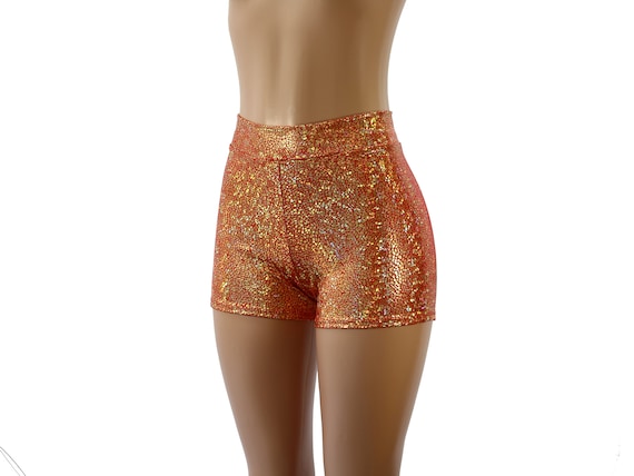 Gold cheer shorts outlet