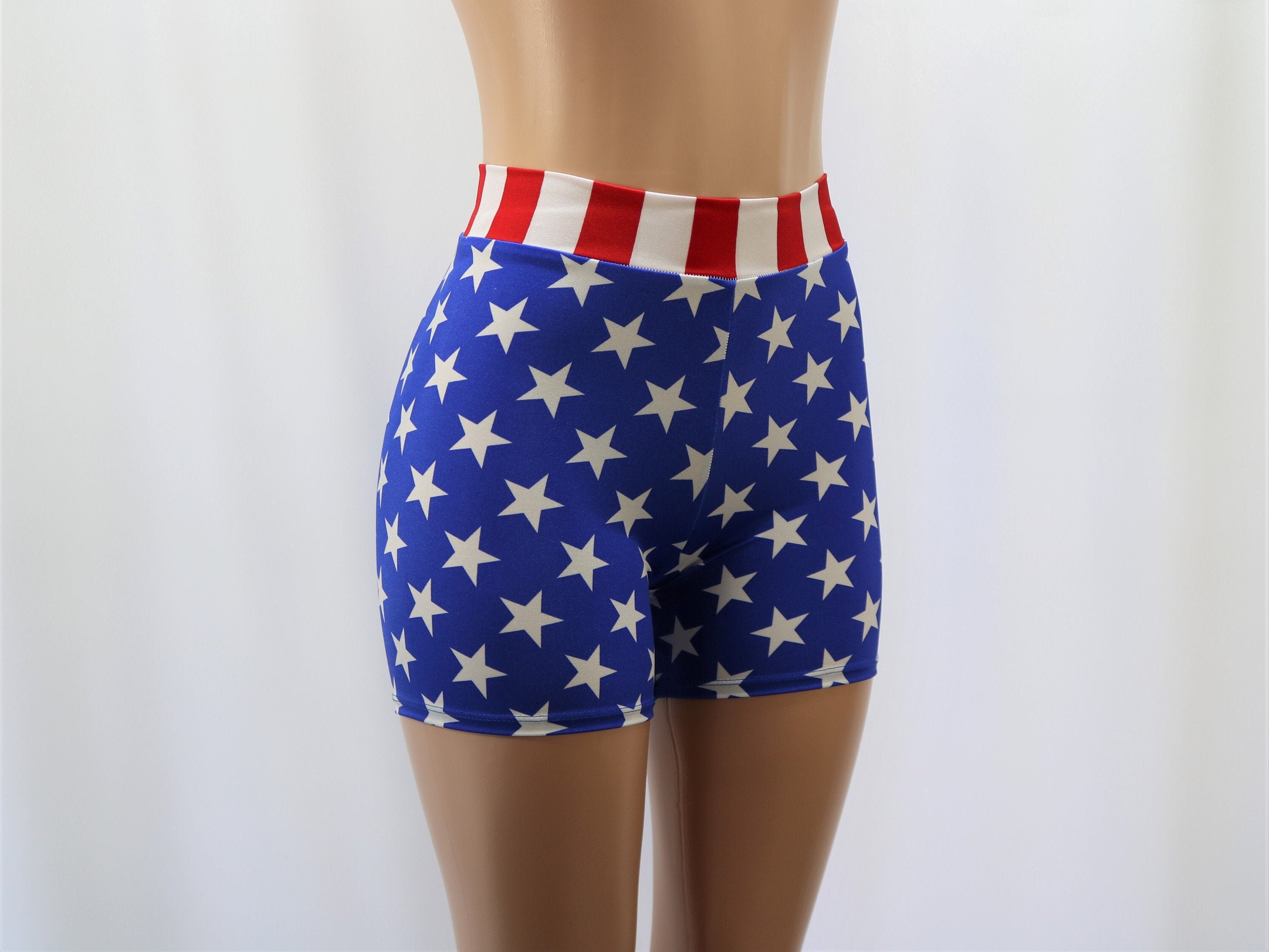 Stars and stripes running shorts sale
