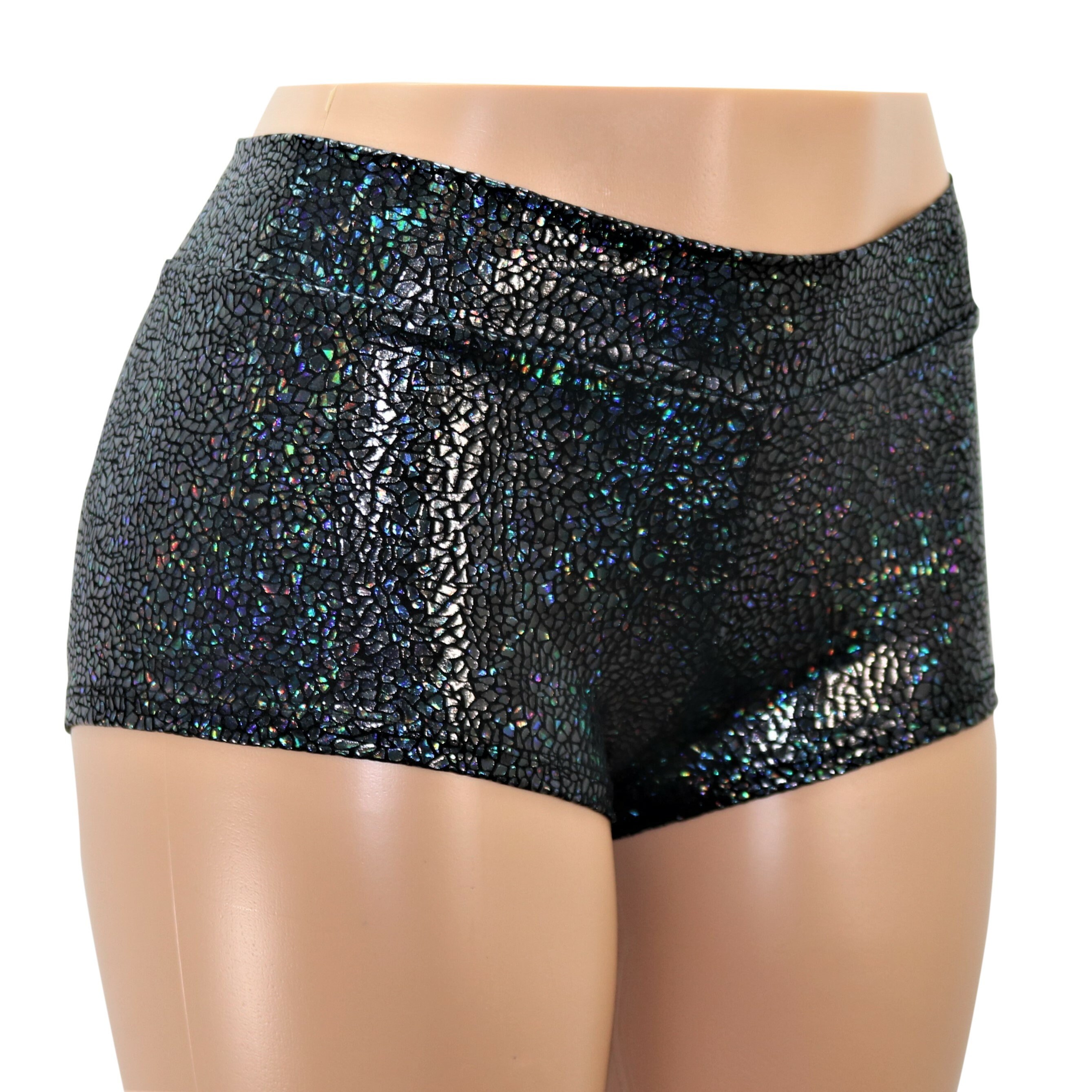 Sparkly booty deals shorts