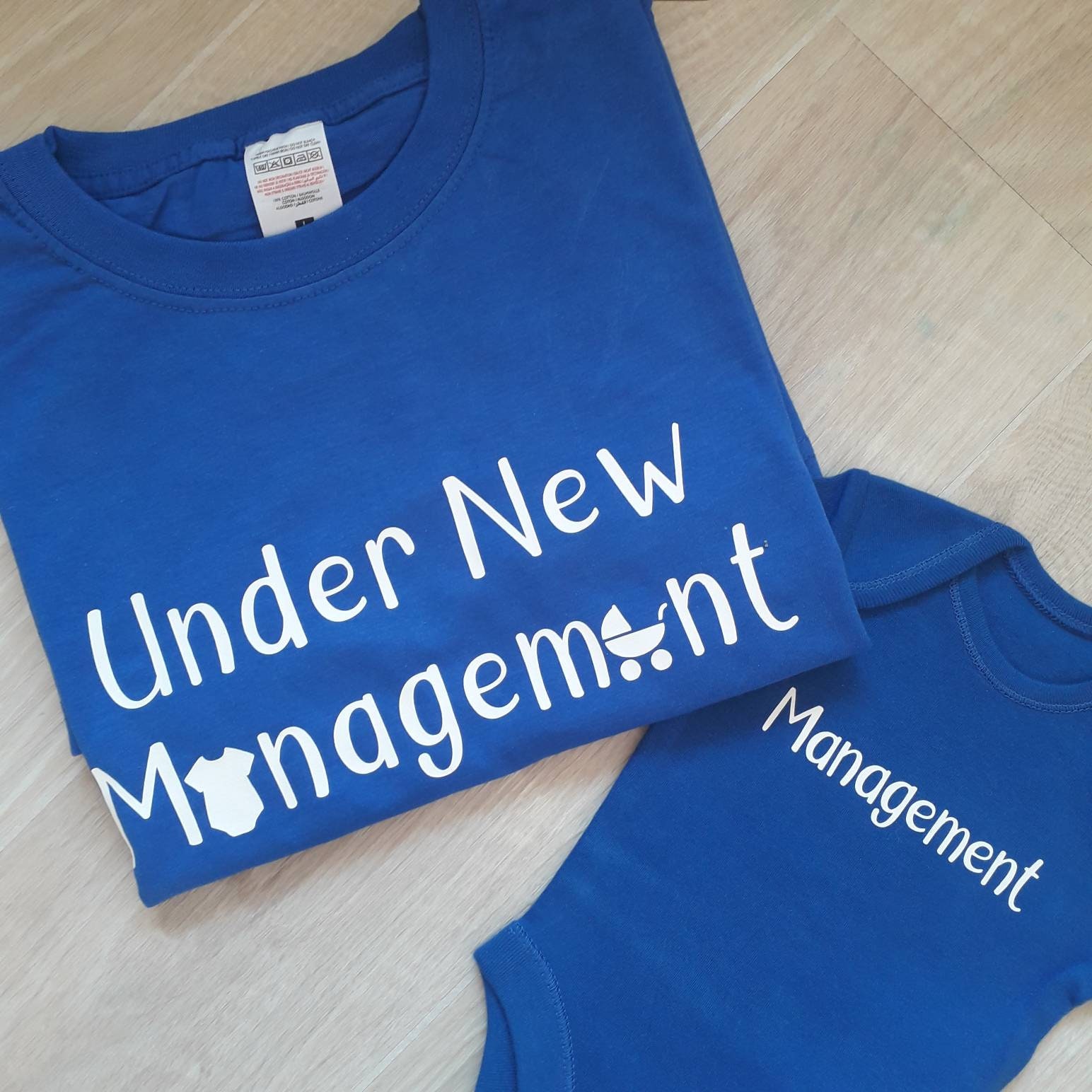 Image of New Dad Gift, Daddy & Me Set, Matching Outfit, Co-Ordinating Clothes, Baby, Funny Parent Gift Idea