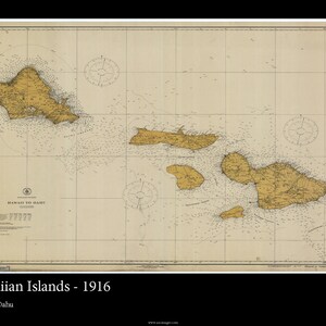 Hawaiian Islands - 1916