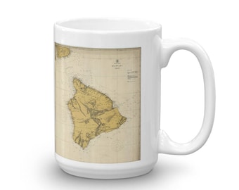 Hawaiian Island Ceramic Mug