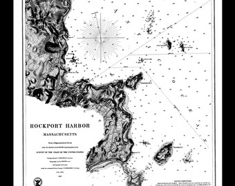 Rockport Harbor - 1859