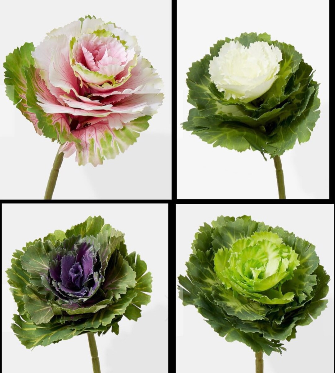 Fake Mini Ornamental Cabbage Fake Cabbage Fake Food Floral Etsy