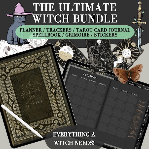 2024 Witch Planner Etsy