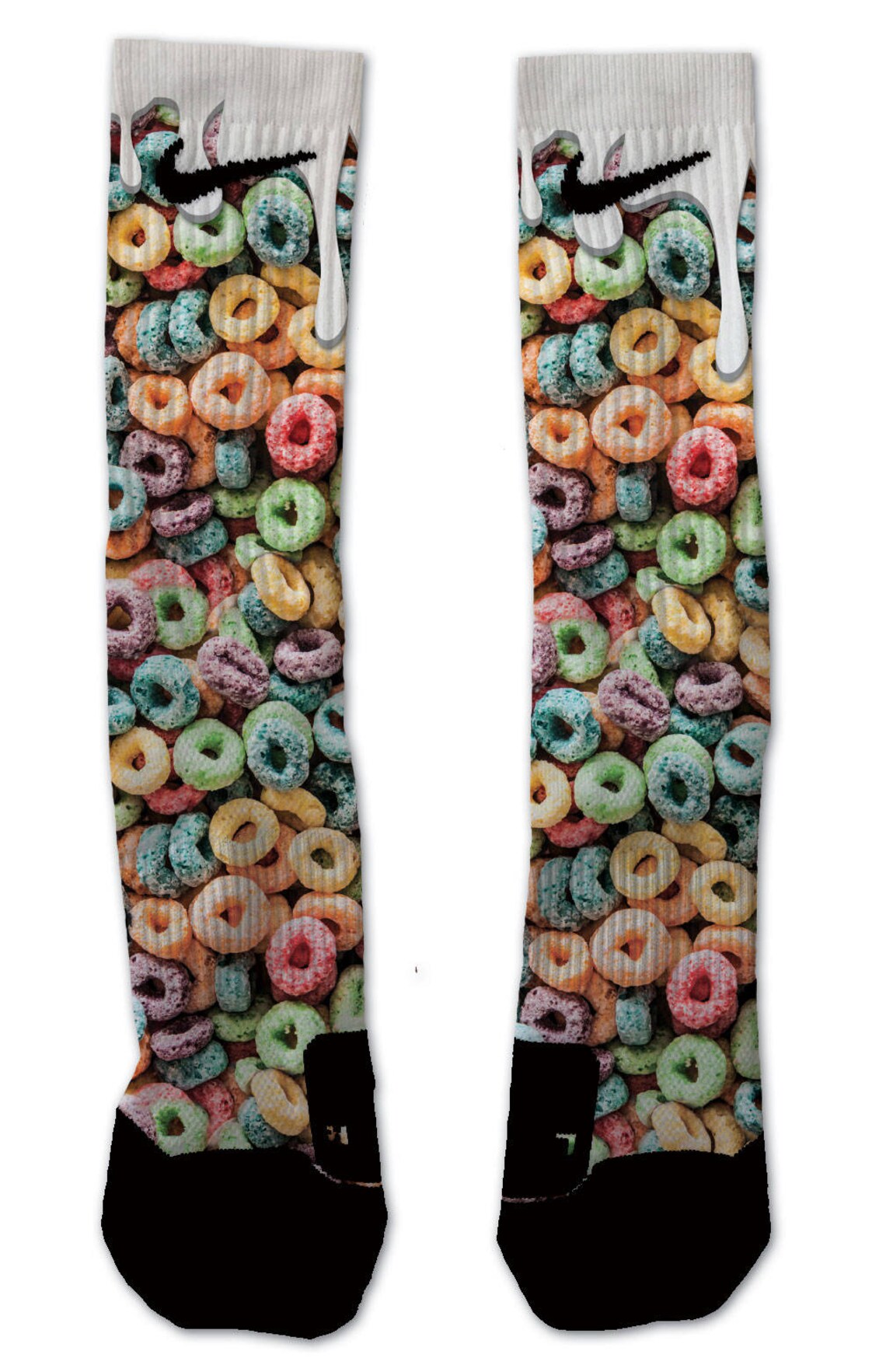 Custom Fruit Loops New Nike Elite Socks Etsy