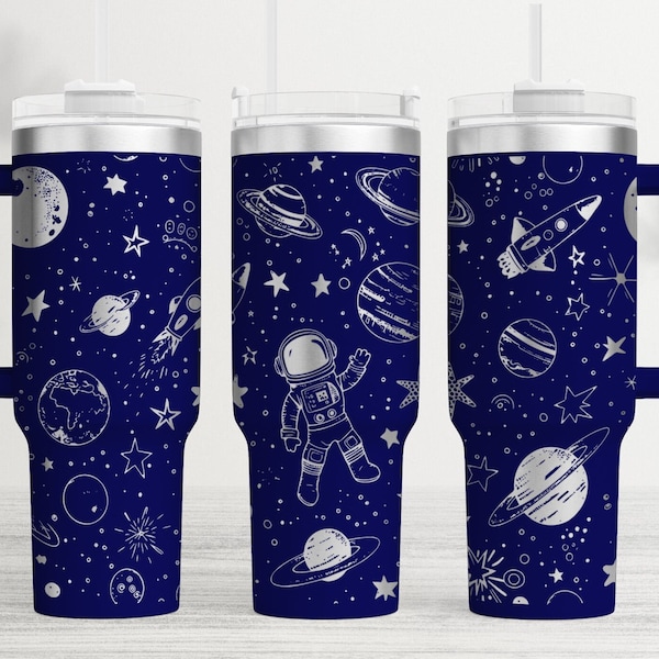 Space Art, Space SVG , Space Tumbler Wrap Laser SVG, 40oz Tumbler Full Wrap Laser SVG, Laser Engraved , Tumbler Laser File, Instant Download