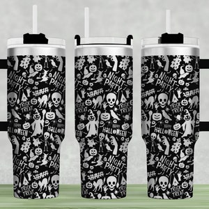 Halloween, Funny Halloween Tumbler wrap, Engraved Tumbler, 40oz Tumbler Laser SVG, Laser Engraved SVG, Laser Engraving Tumbler Sublimation