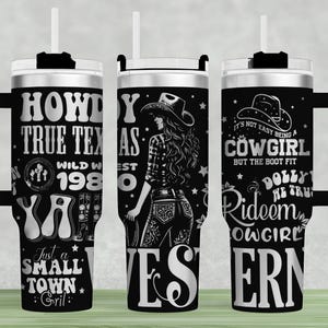 Western Tumbler Laser Engraved Full Wrap Tumbler Wrap Laser SVG, Engraved Tumbler, 40oz Tumbler Full Wrap Laser SVG, Laser Engraved