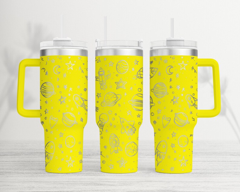Space Art, Space SVG , Space Tumbler Wrap Laser SVG, 40oz Tumbler Full
