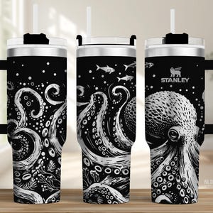 Bigfoot V2 Stanley 40oz Tumbler Wrap: Laser Engraved SVG File