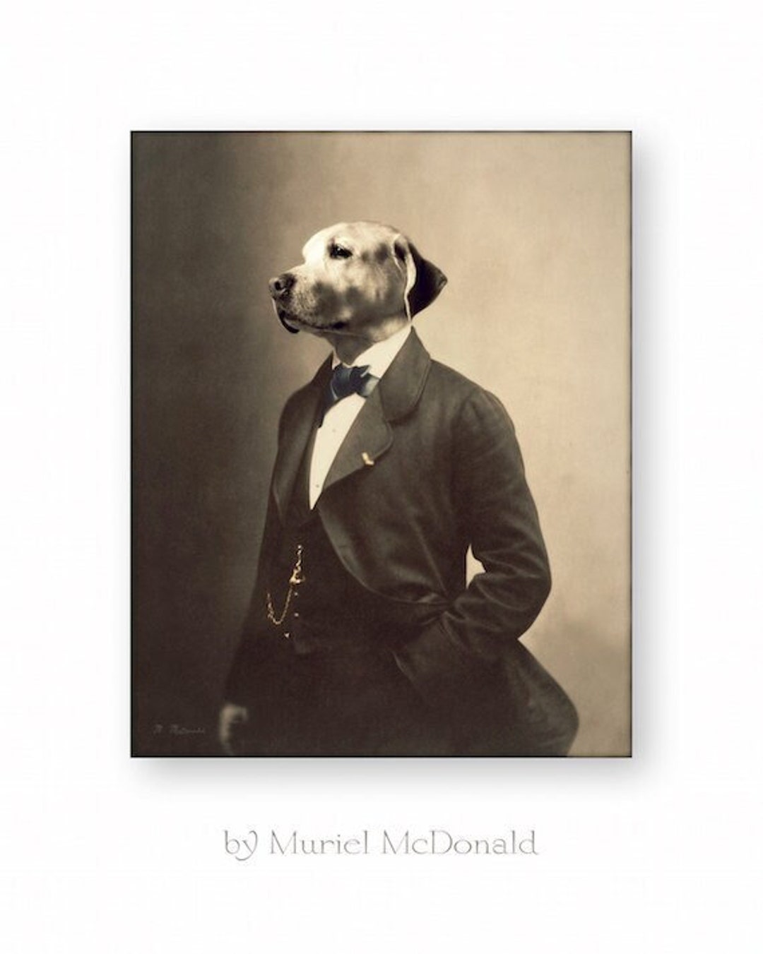 Unique Dog Art Print Poster, Labrador Retriever Gifts, Gift for Dog