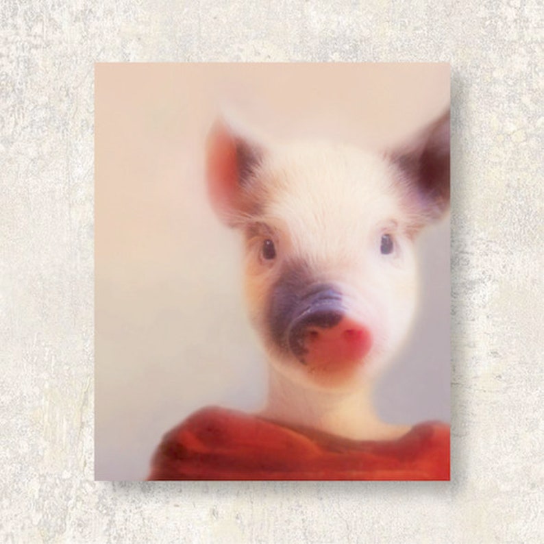 Farm Animal Art Print Farmhouse Wall Decor Nursery Decor Wall Etsy