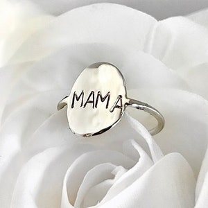 Anillo del Día de la Madre, Anillo de plata de ley, Regalo del Día de la Madre image 1