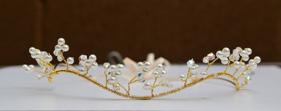 Diadema Tiara Di Lusso Lafairy Con Strass E Cristalli Per Sposa, Cerchietto Per Matrimonio E Festa