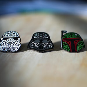 Set of 3 Hard Enamel Pins