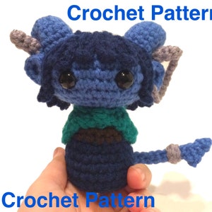 Crochet Pattern for Jester - Critical Role - Tiefling - PDF Pattern