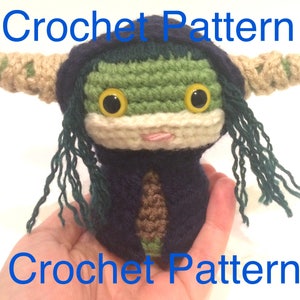 Crochet Pattern for Nott - Critical Role - Goblin - PDF Pattern