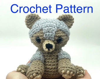 Crochet Pattern for Trinket - Bear - Critical Role - Vex'ahlia - PDF Pattern