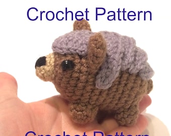 Crochet Pattern for Trinket - Critical Role - Vex'ahlia - PDF Pattern
