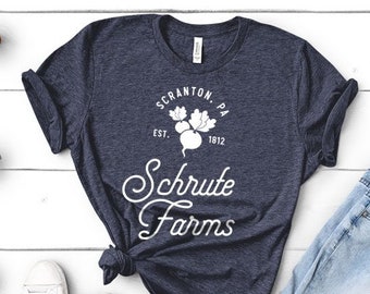Schrute Farms | Unisex Mens Womens T-Shirt Shirt Tee