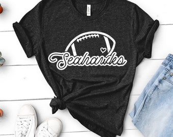 Seahawks Football | Football Shirt | Game Day Tee, Sports Mom, Football Mama - Unisex Heather Shirt