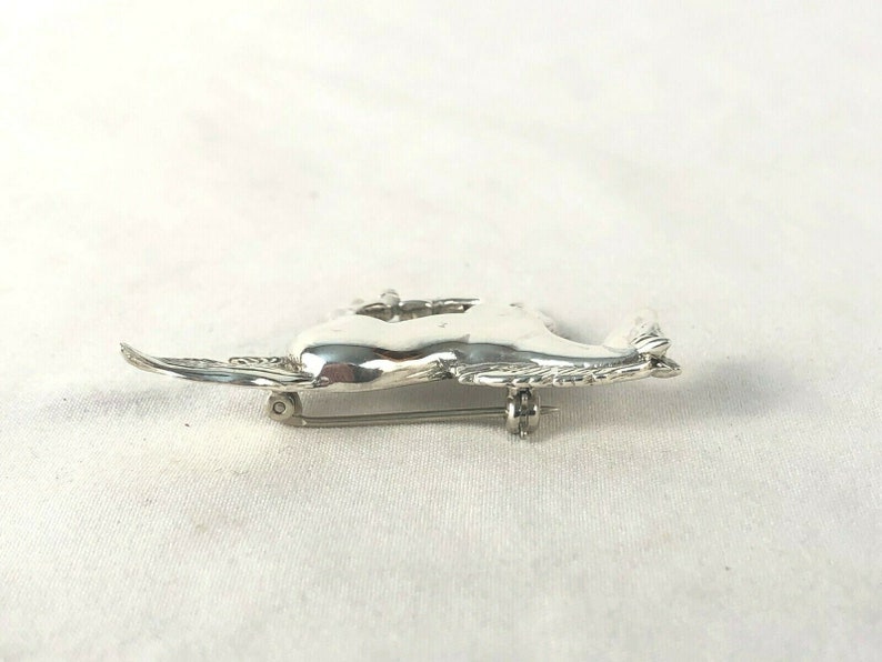 Navajo Native American Horse Pin Western Cowboy Glenn Sandoval GS Estate Find