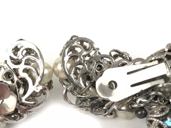 Miriam Haskell Unsigned Waterfall Chandelier Dang… - image 8