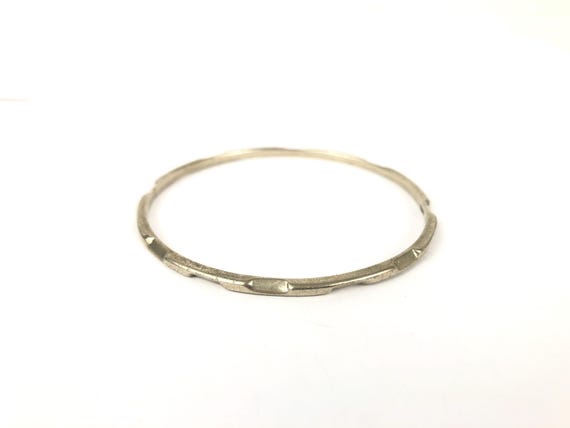 Mexican Solid Sterling Silver Delicate Cutout Div… - image 5