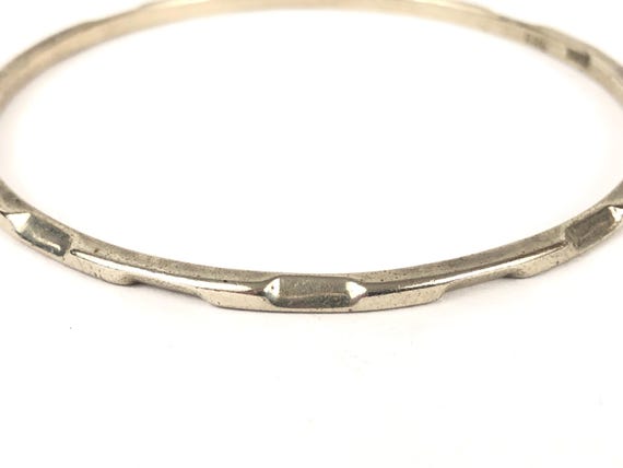 Mexican Solid Sterling Silver Delicate Cutout Div… - image 3