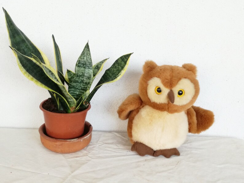 large stuffed owl