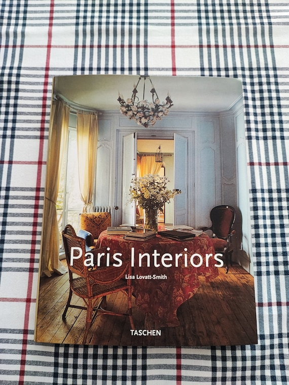 Paris interiors book, vintage Taschen book , art photography book of Paris, coffee table book, 2004