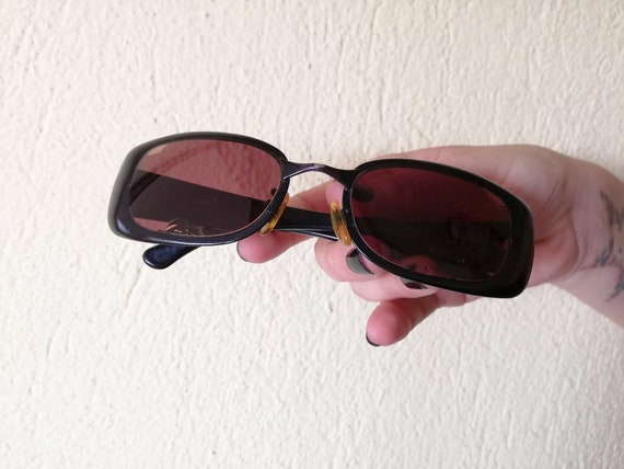 Vintage Fendi sunglasses, black Fendi sunglasses,… - image 4