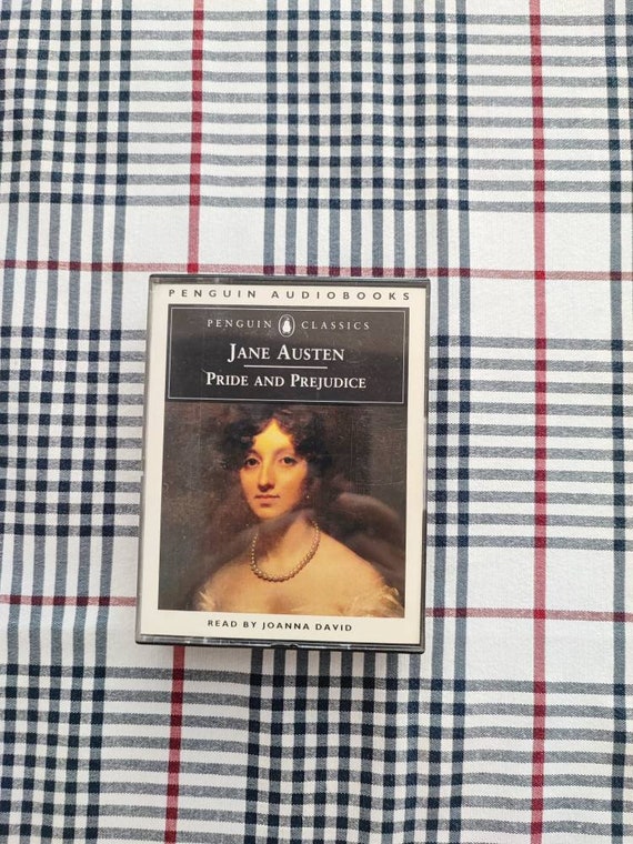 Pride and Prejudice audio book, four cassette Jane Austen book, Penguin Classics Pride and Prejudice audio book