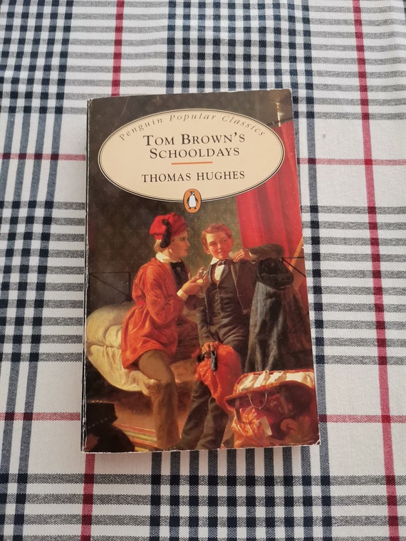 Tom Brown's Schooldays, vintage Penguin paperback, Thomas Hughes classic in 'Penguin Popular Classic' series