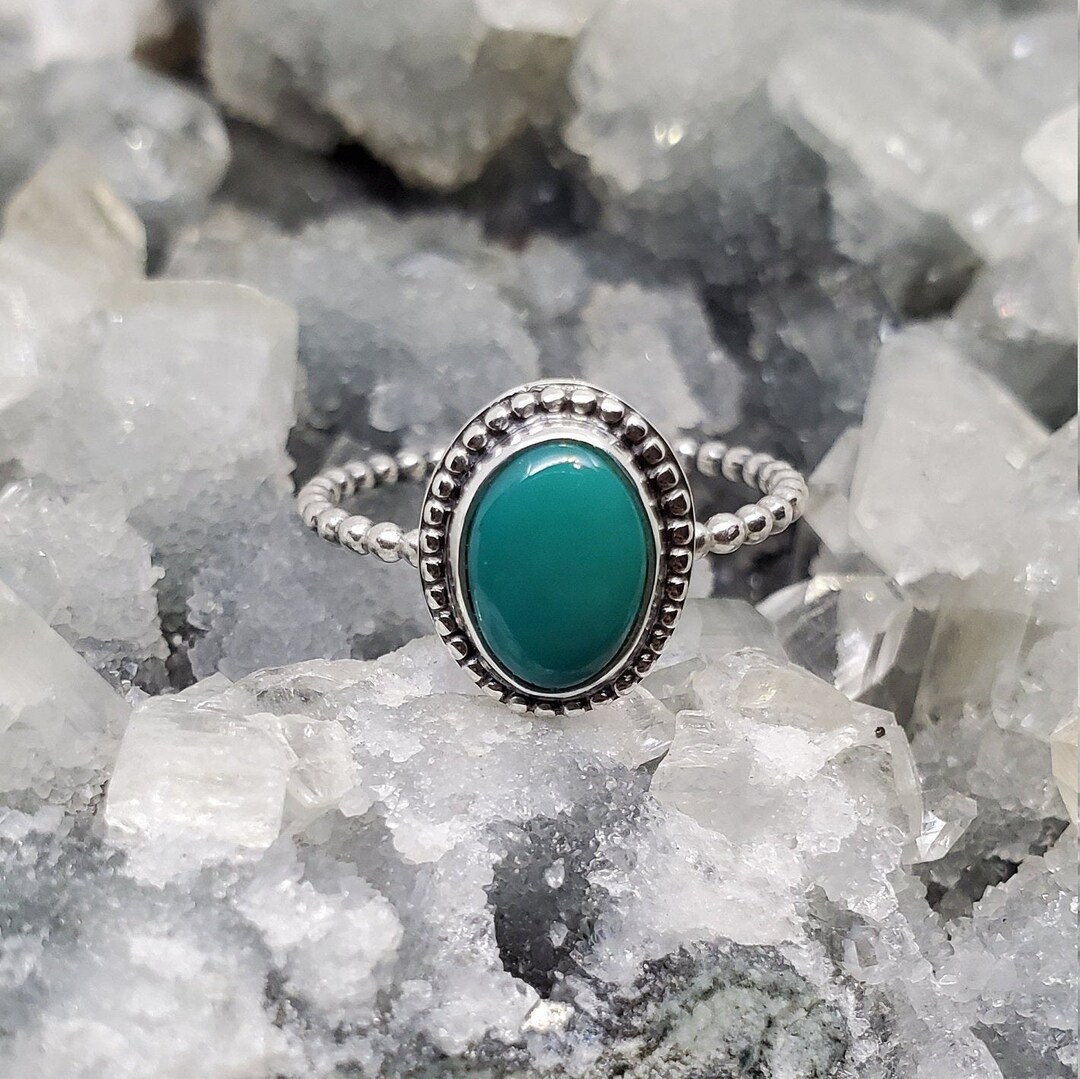 Turquoise Ring, Real Turquoise Ring, Silver Handmade Ring, Turquoise