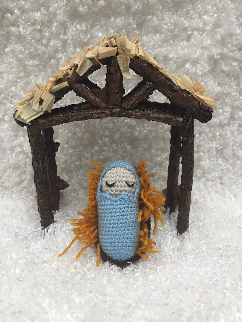 Crochet Nativity Pattern Instant Download Amigurumi Nativity Etsy
