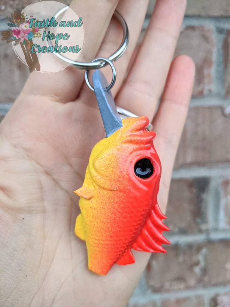 Fishing Lure Keychain 