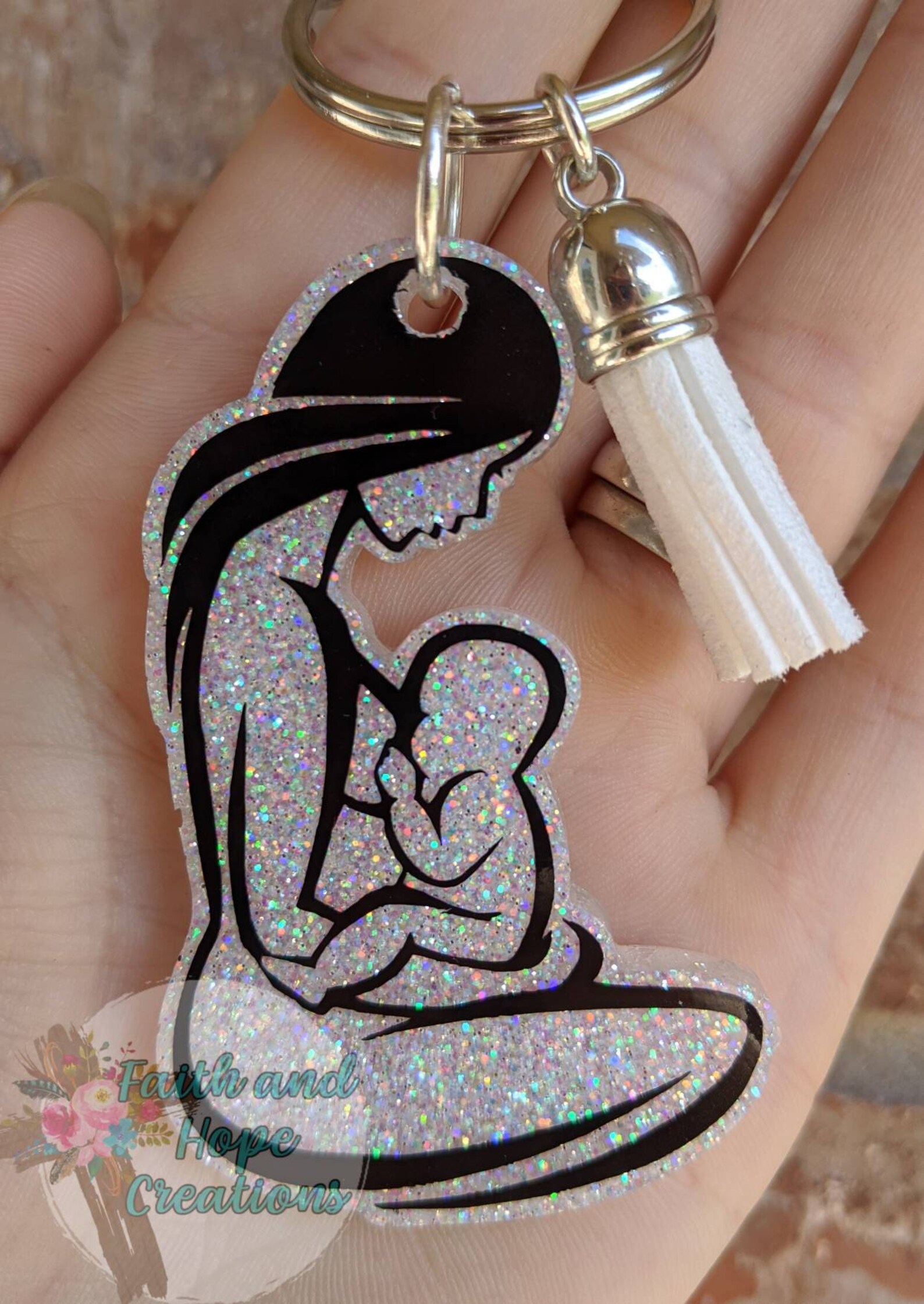 Breastfeeding Mother Keychain Etsy