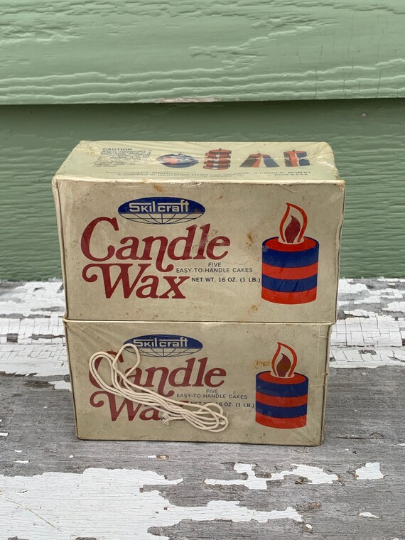 Skilcraft Candle Wax New Old Stock Shopko Craft Supply Cakes Bulk