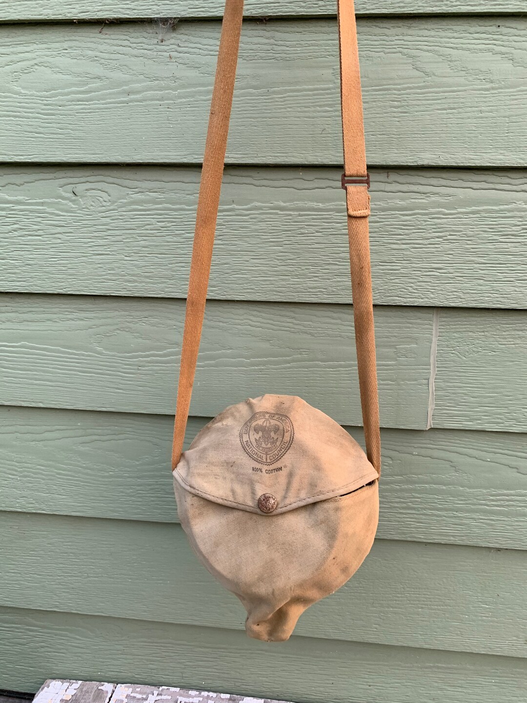 Boy Scout Cook Kit Camping Set Chow Mess Bag Travel Aluminum B.S.A