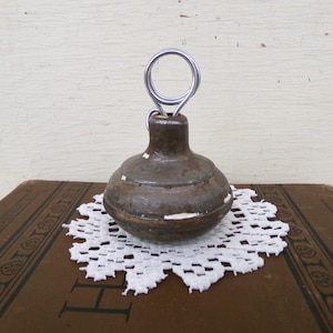 Doorknob Photo Holder Sign Stand Repurposed Vintage Junk Display Rustic Door Handle