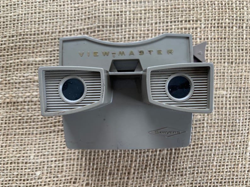 View Master Type Toy View-master Sawyers Toy Brown Gray Slide Reel View Master Viewmaster 3D ...