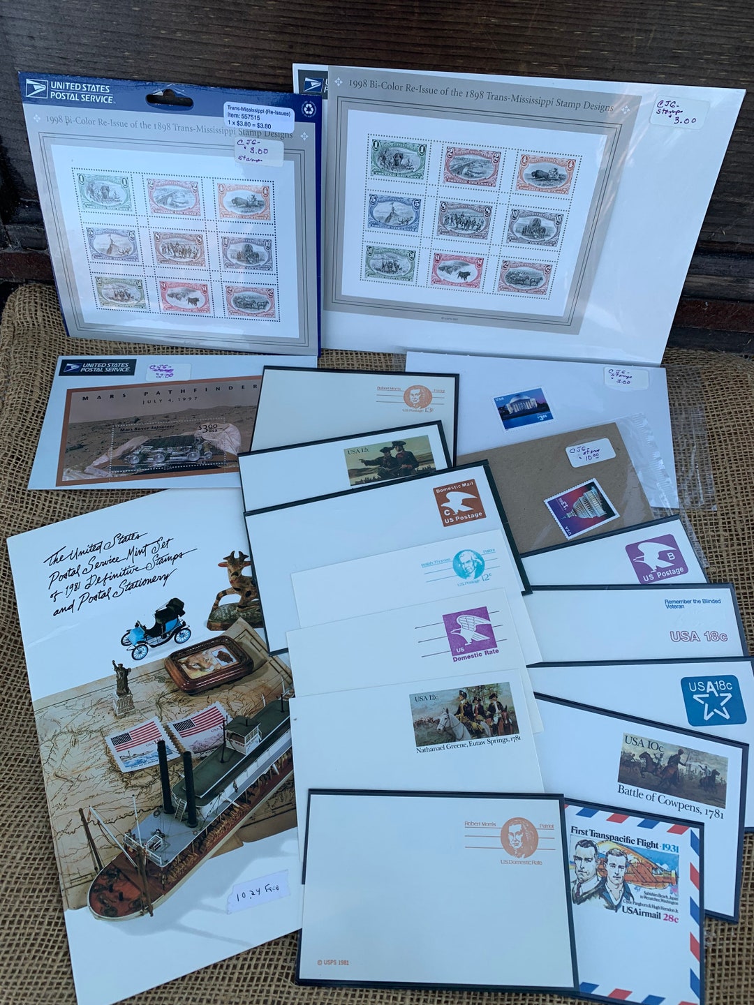 Stamp Collection USPS Lewis & Clark Mars Pathfinder Capital Etsy