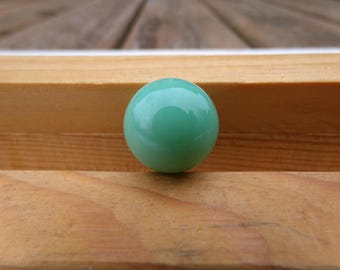 Shiny Imperial Green Marble Jadite Mint Vintage Toy Game